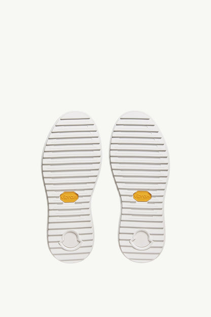 Moncler Moncler Altive Nubuck & Suede Sneakers White