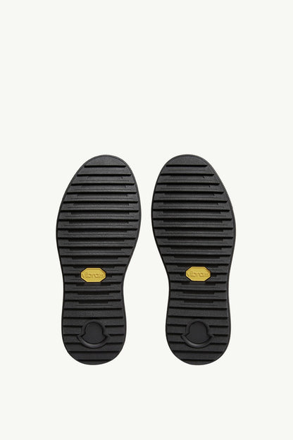 Moncler Moncler Altive Nubuck & Suede Sneakers Brown