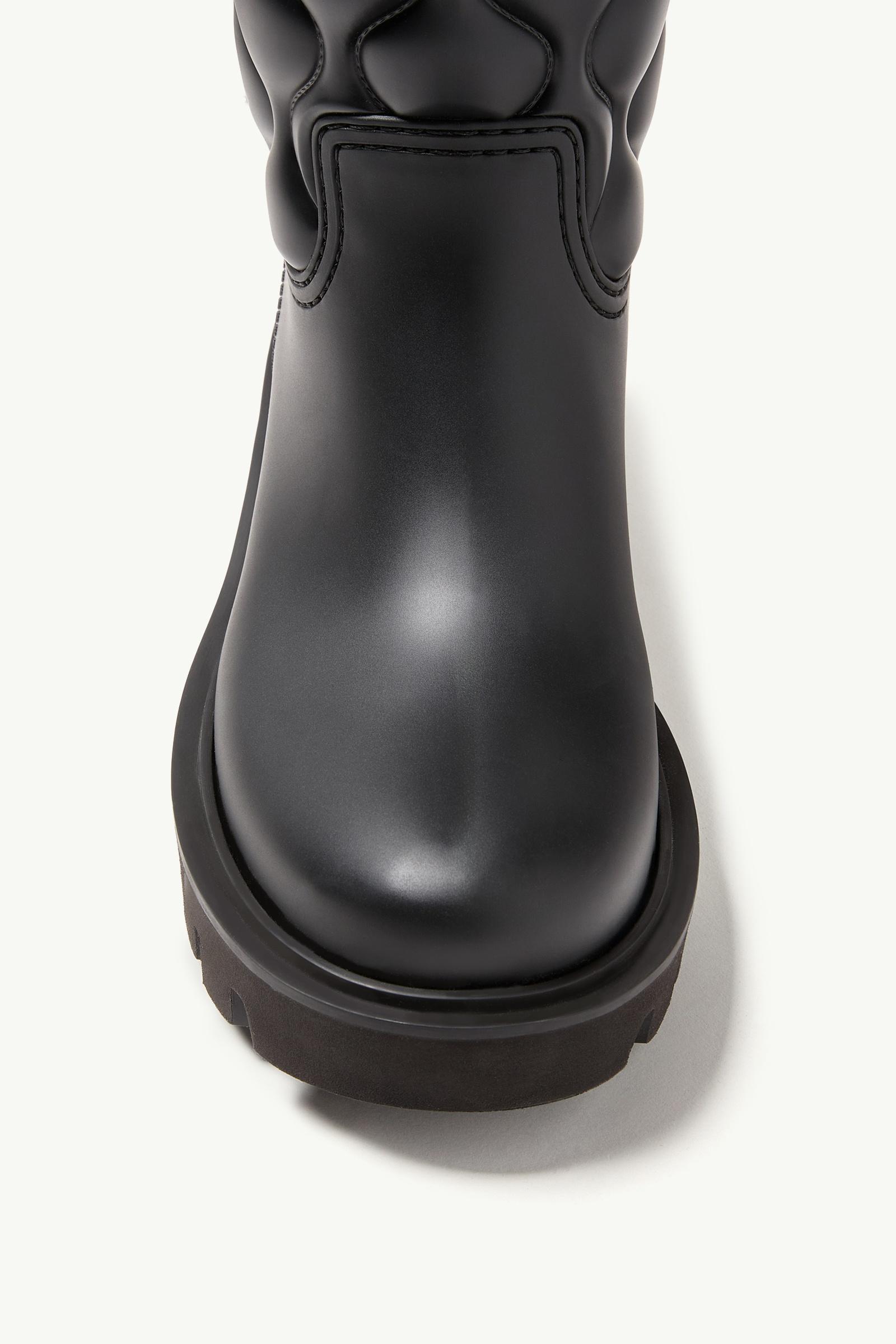 Moncler Kickstream High Rain Boots Black