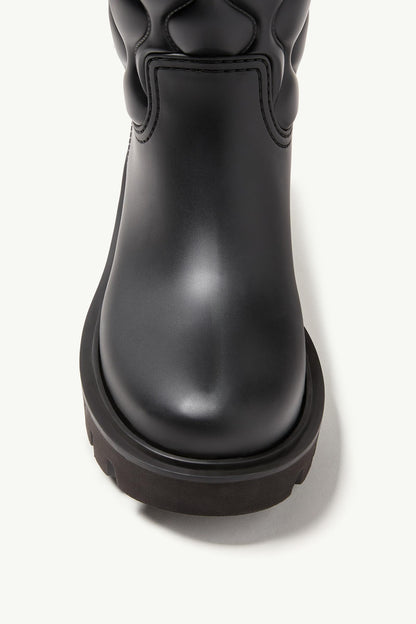 Moncler Kickstream High Rain Boots Black