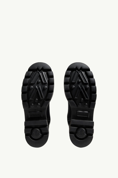 Moncler Kickstream High Rain Boots Black