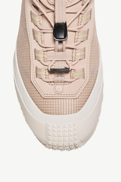 Moncler Trailgrip LP Suede & Nubuck Sneaker Beige & White