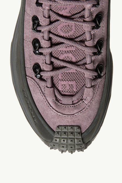 Moncler Trailgrip Lite3 Nubuck & Suede Sneakers Brown