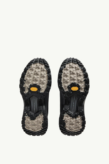 Moncler Trailgrip Lite3 Nubuck & Suede Sneakers Black