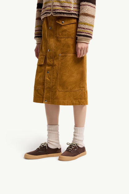 Moncler Vera Leisure Padded Sneakers Brown