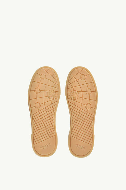 Moncler Vera Leisure Padded Sneakers Brown