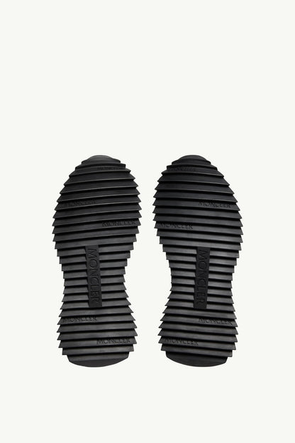 Moncler Pacey2 Suede & Nubuck Sneakers Black