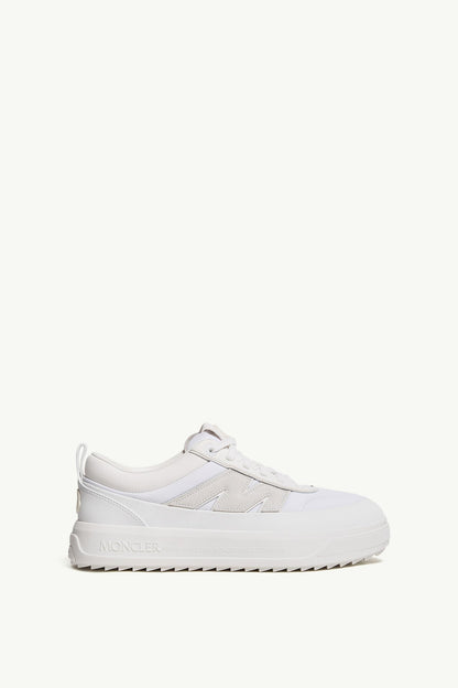 Moncler Moncler Altive Nubuck & Suede Sneakers White