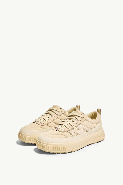 Moncler Moncler Altive Nubuck & Suede Sneakers Sand Beige