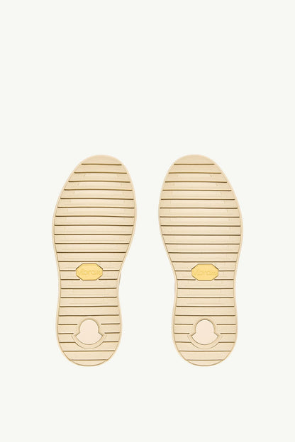 Moncler Moncler Altive Nubuck & Suede Sneakers Sand Beige