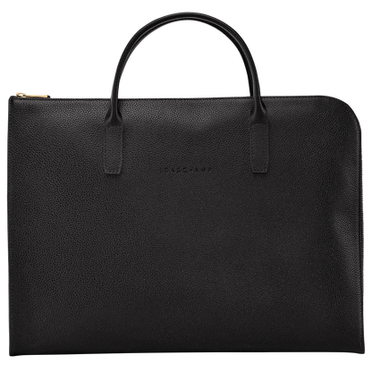 Longchamp Le Foulonné S Briefcase Black