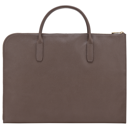 Longchamp Le Foulonné S Briefcase Taupe