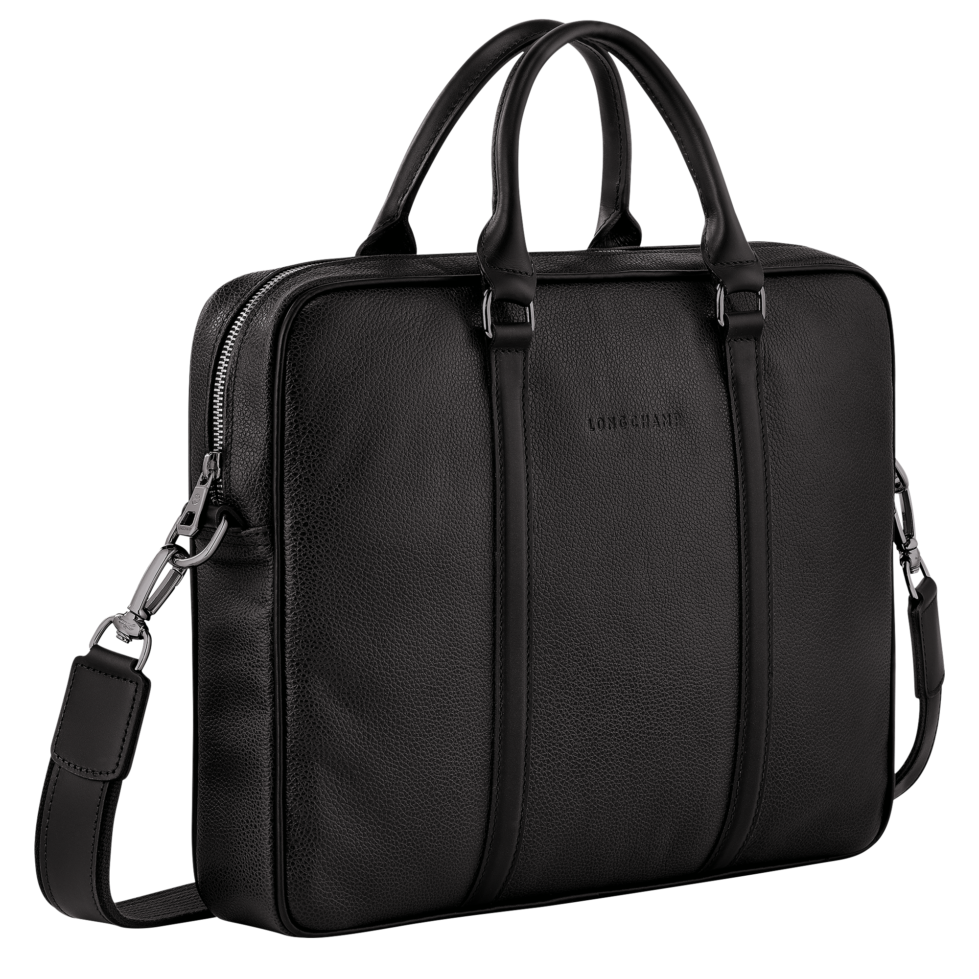 Longchamp Le Foulonné XS Briefcase Black