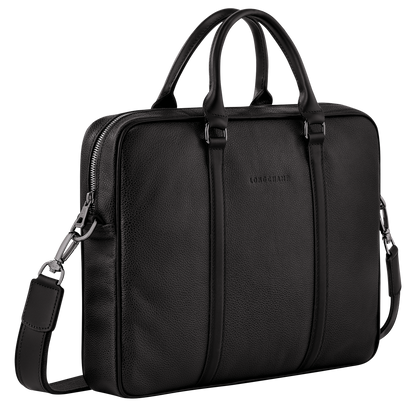 Longchamp Le Foulonné XS Briefcase Black