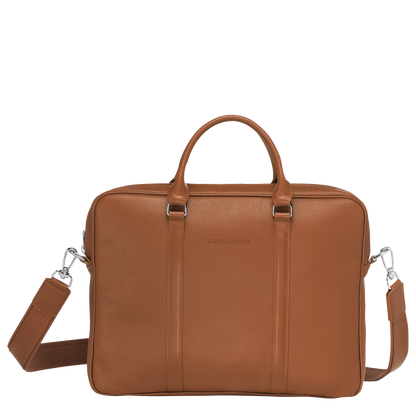 Longchamp Le Foulonné XS Briefcase Caramel