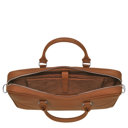 Longchamp Le Foulonné XS Briefcase Caramel