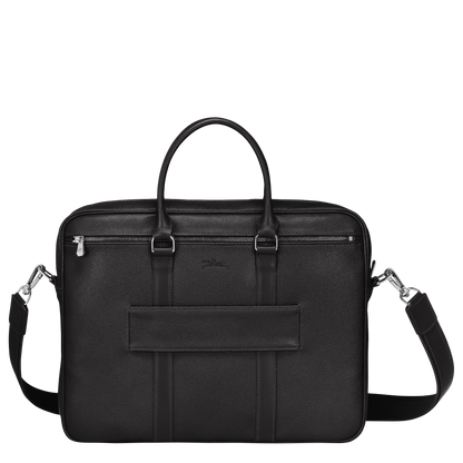Longchamp Le Foulonné S Briefcase Black