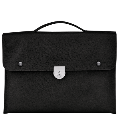 Longchamp Le Foulonné S Briefcase Black