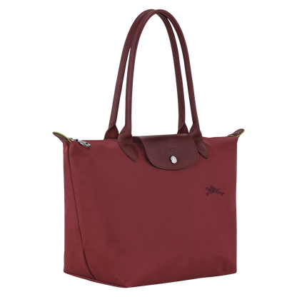 Longchamp Le Pliage Green M Tote bag Pomegranate