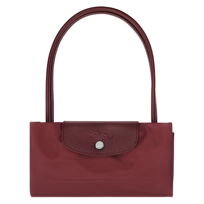 Longchamp Le Pliage Green M Tote bag Pomegranate