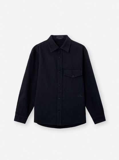 Stone Island Comfort-Fit Long-Sleeve Shirt With Chest Pocket 1100001