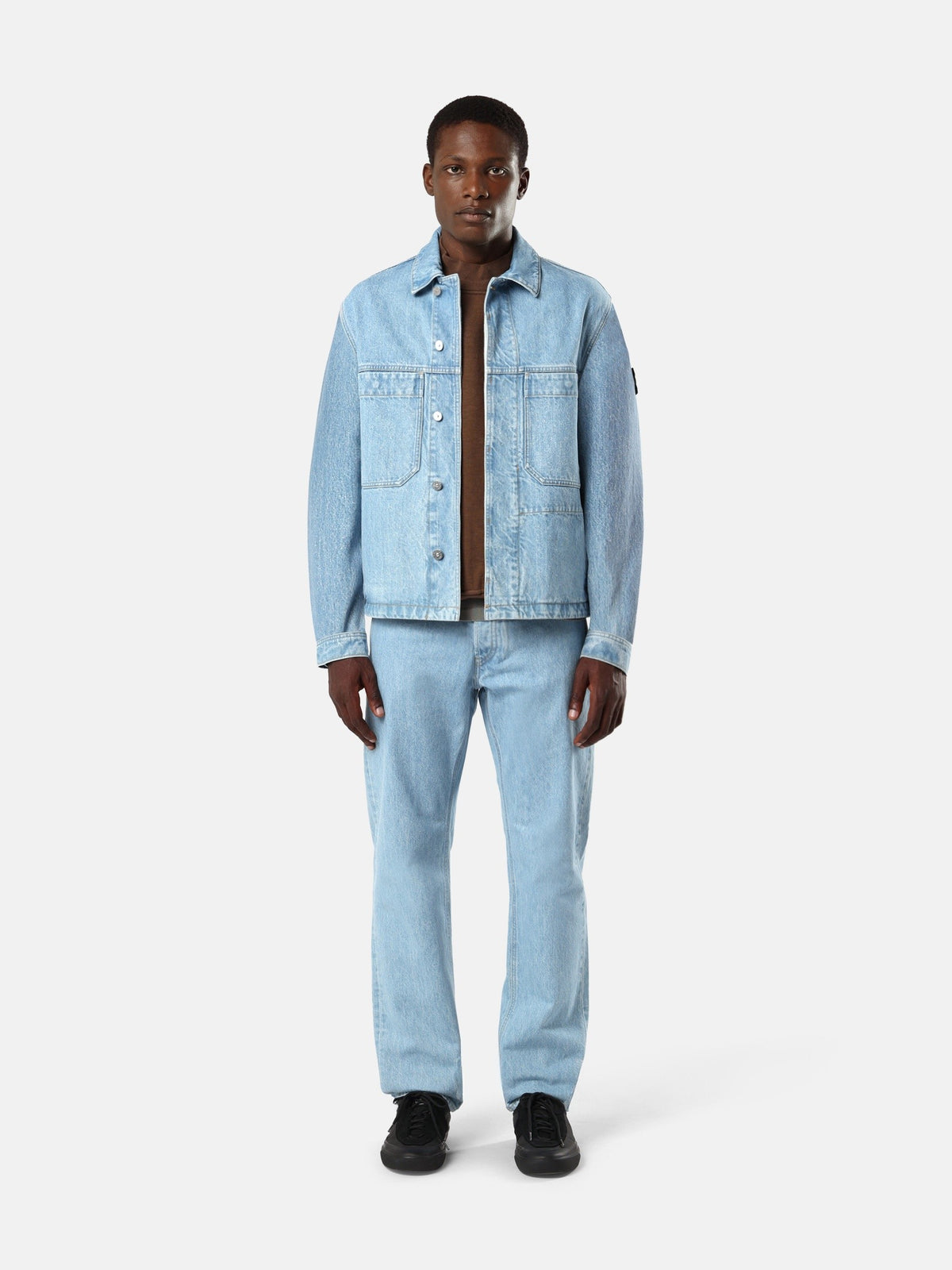 Stone Island Coach Jacket With Multiple Pockets 4100006