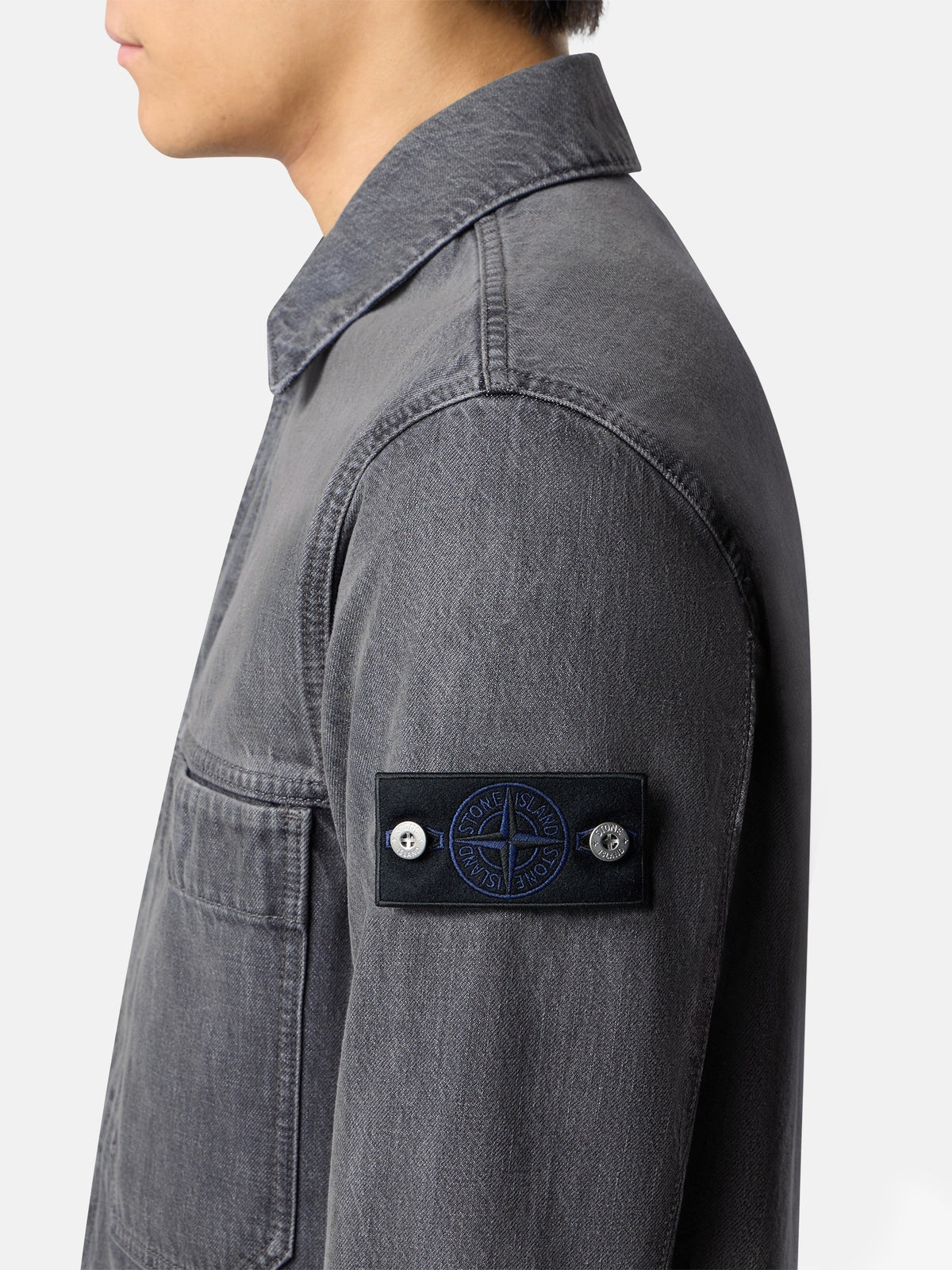 Stone Island Coach Jacket With Multiple Pockets 4100006