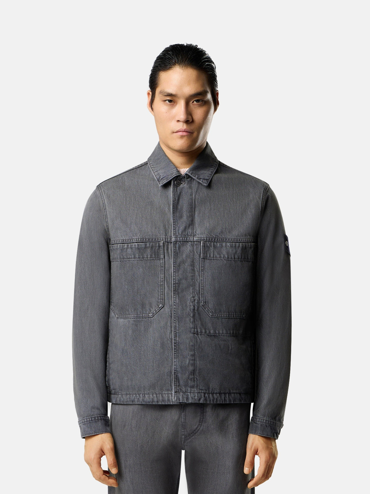 Stone Island Coach Jacket With Multiple Pockets 4100006