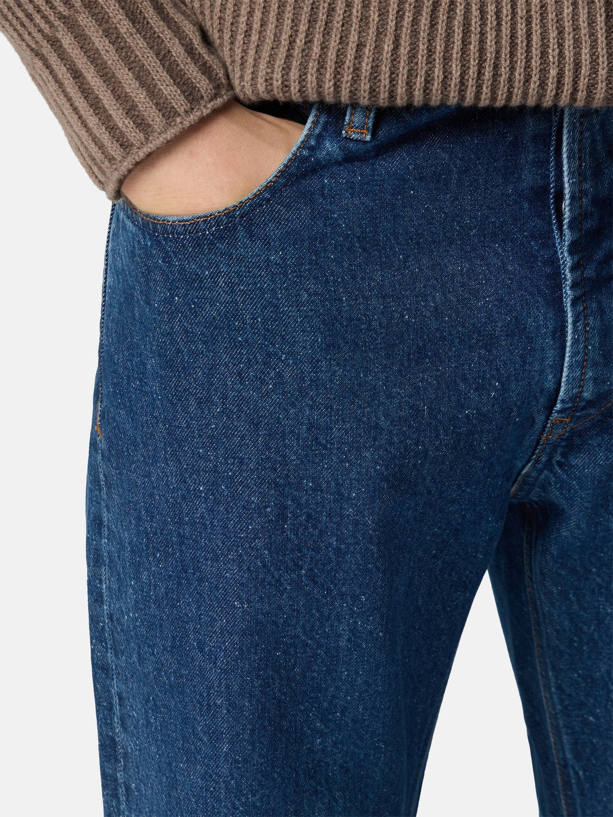 Stone Island Regular-Straight-Fit Five-Pocket Jeans J100005