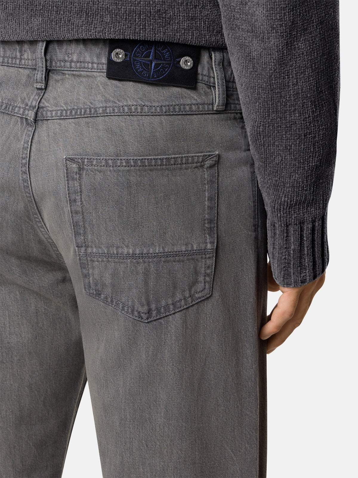 Stone Island Regular-Straight-Fit Five-Pocket Jeans J100005