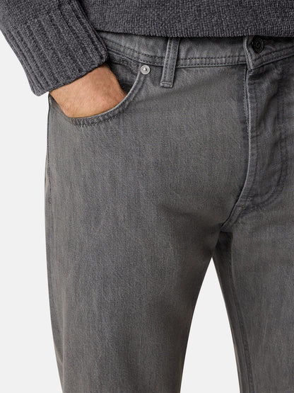 Stone Island Regular-Straight-Fit Five-Pocket Jeans J100005