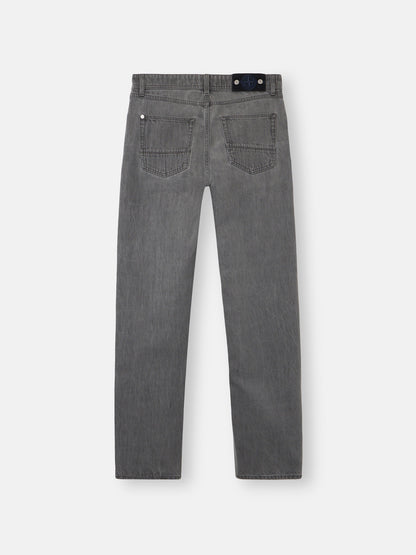 Stone Island Regular-Straight-Fit Five-Pocket Jeans J100005
