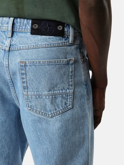 Stone Island Loose-Fit Five-Pocket Jeans J100006