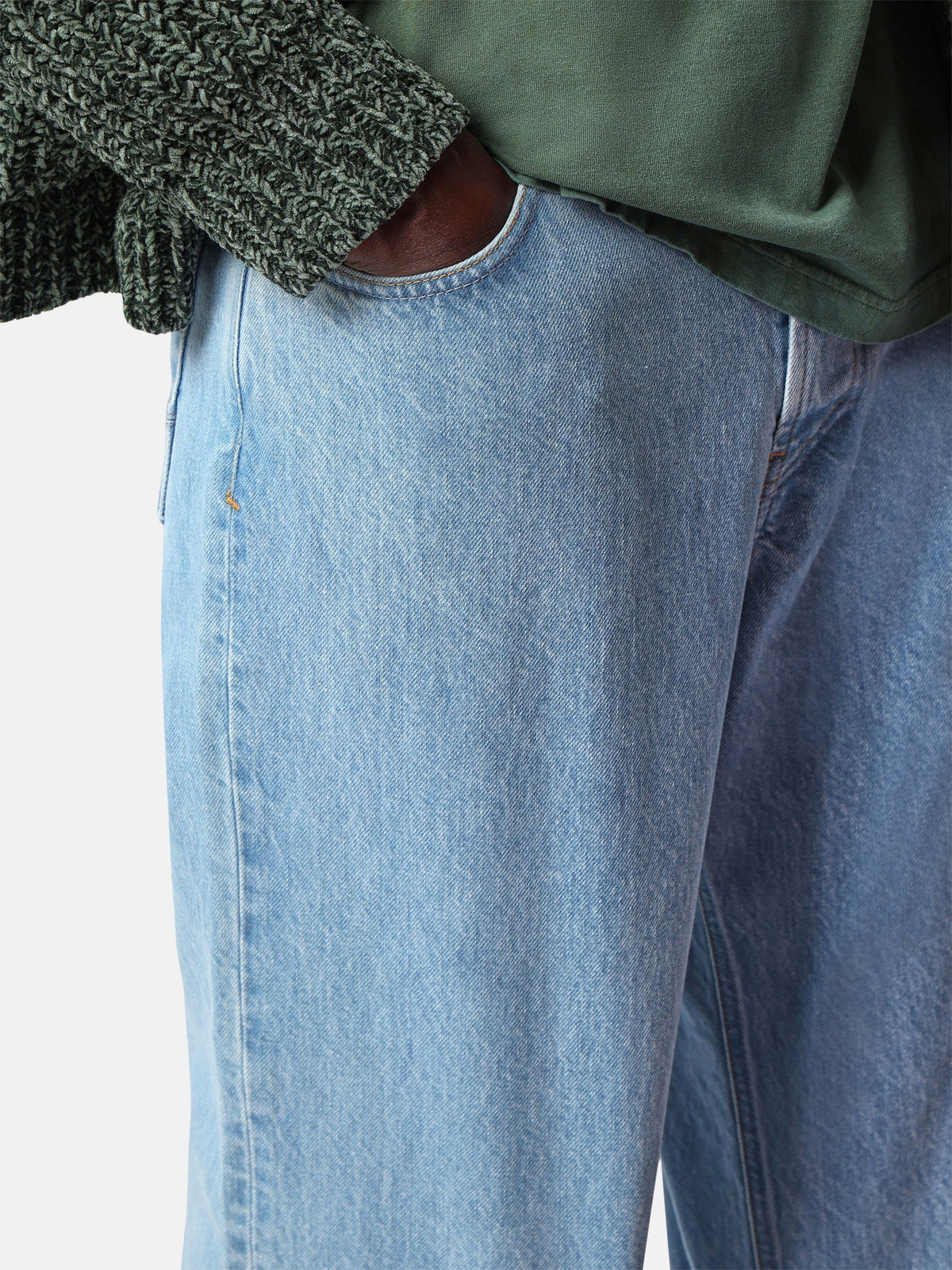 Stone Island Loose-Fit Five-Pocket Jeans J100006