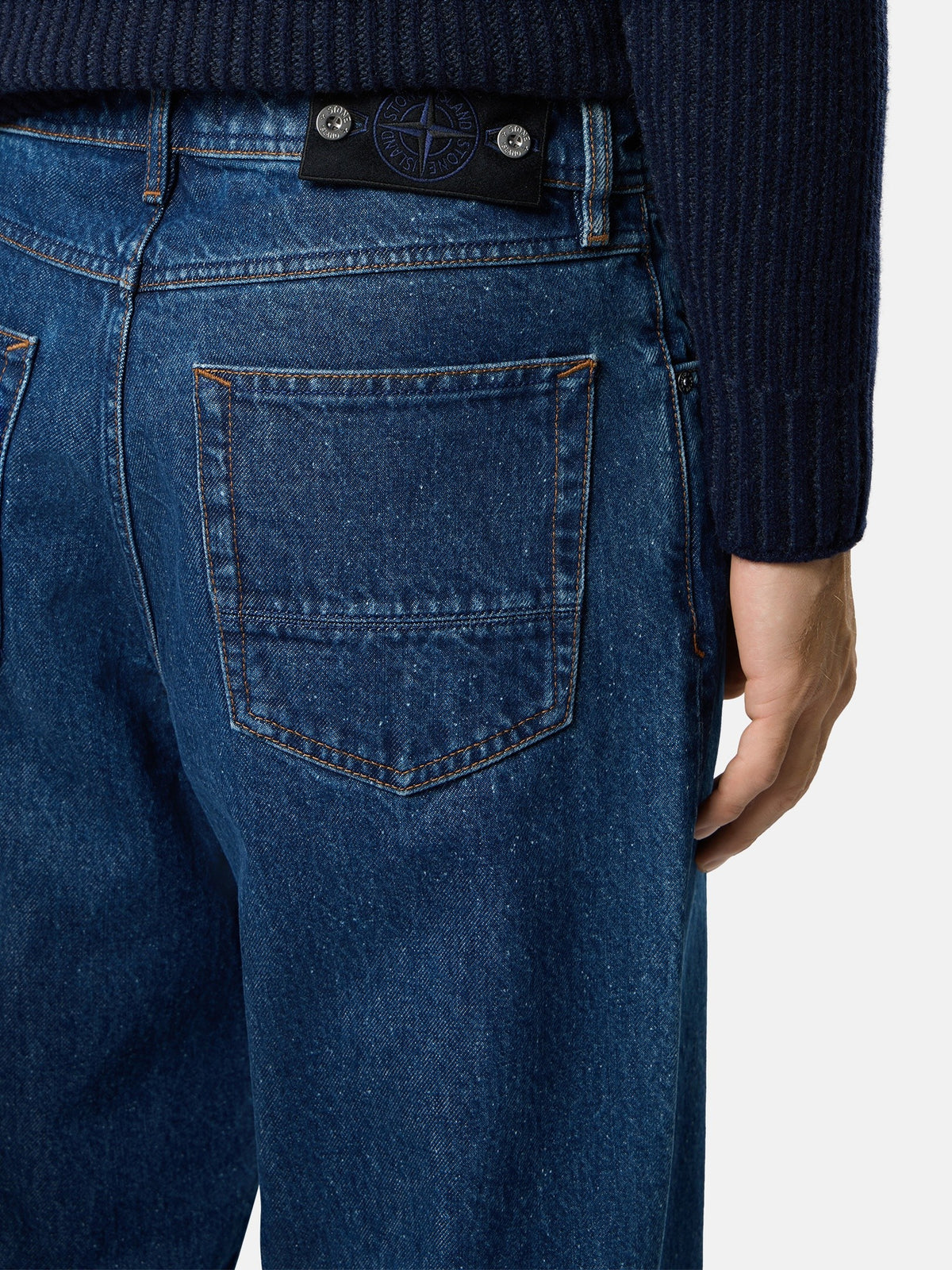 Stone Island Loose-Fit Five-Pocket Jeans J100006