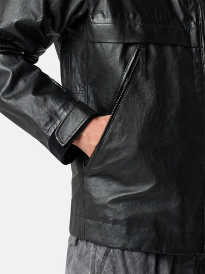 Stone Island Hooded Jacket with Concealed Zip Pockets 0100001
