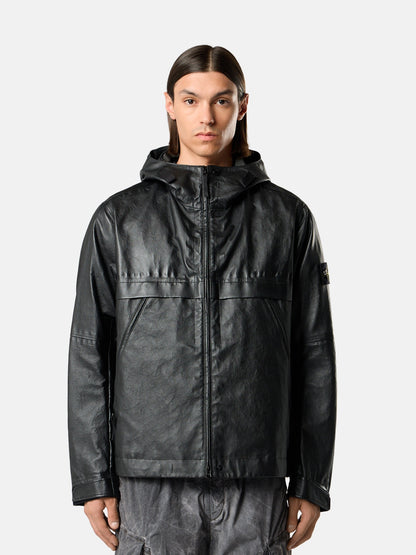 Stone Island Hooded Jacket with Concealed Zip Pockets 0100001