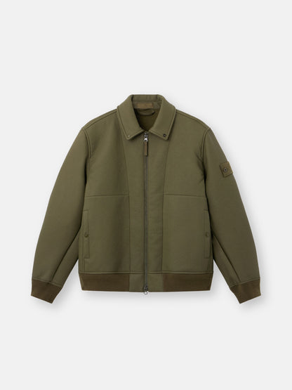Stone Island Coach Jacket With Sprayed Rubberised Finish 0100004