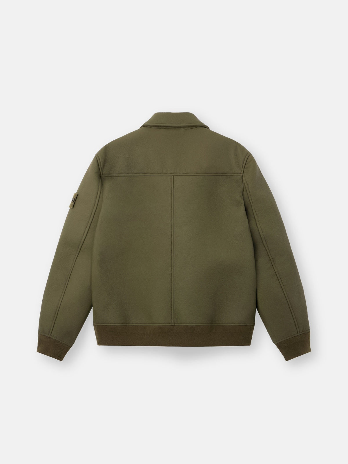 Stone Island Coach Jacket With Sprayed Rubberised Finish 0100004