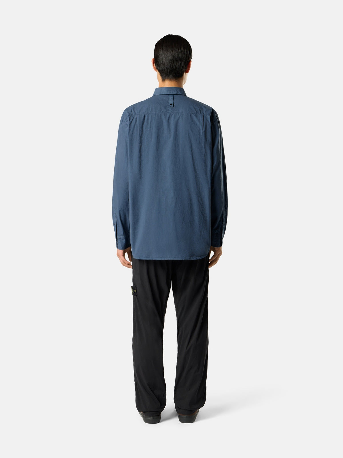Stone Island Comfort-Fit Long-Sleeve Shirt with Chest Pocket 1100002