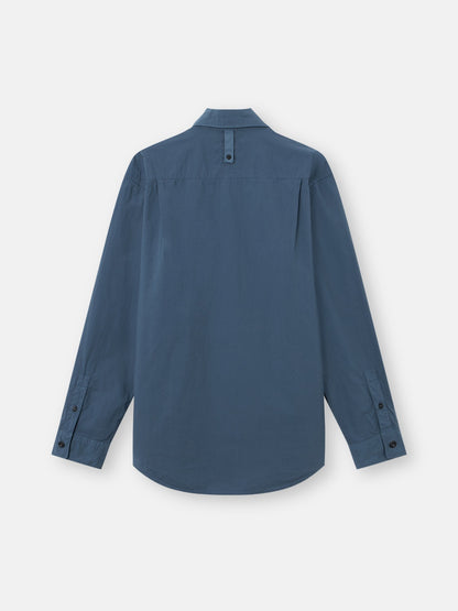 Stone Island Comfort-Fit Long-Sleeve Shirt with Chest Pocket 1100002