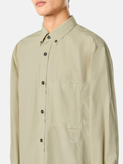 Stone Island Comfort-Fit Long-Sleeve Shirt with Chest Pocket 1100002