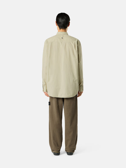 Stone Island Comfort-Fit Long-Sleeve Shirt with Chest Pocket 1100002