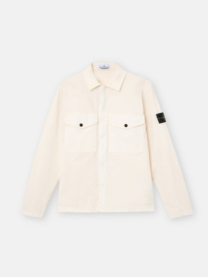 Stone Island Regular-Fit Zip-Up Overshirt with Chest Pockets 1200003