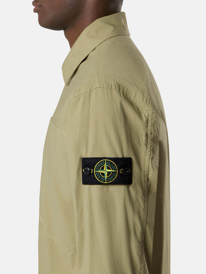 Stone Island Comfort-Fit Zip-Up Overshirt with Chest Pockets 1200005