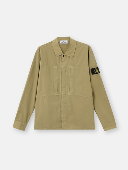 Stone Island Comfort-Fit Zip-Up Overshirt with Chest Pockets 1200005