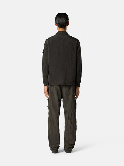 Stone Island Comfort-Fit Long-Sleeve Shirt with Chest Pocket 1200009