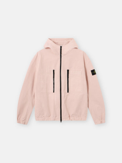 Stone Island Comfort-Fit Hooded Overshirt with Zip Pockets 1200011