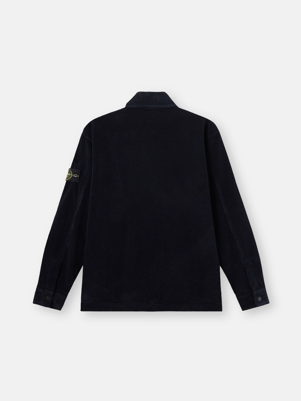 Stone Island Comfort-Fit Snap-Front Overshirt with Chest Pocket 1200016