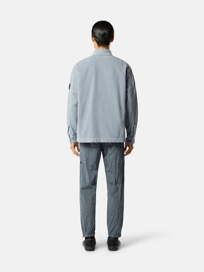 Stone Island Comfort-Fit Snap-Front Overshirt with Chest Pocket 1200016